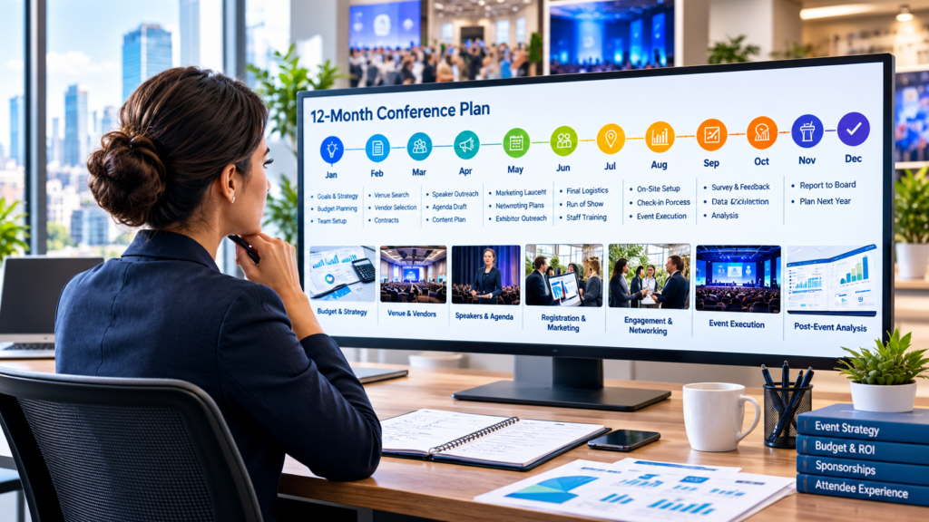 The 12-Month Association Conference Timeline: What to Do and When