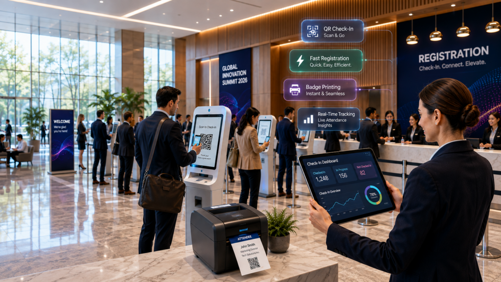 How to Speed Up Conference Check-In: A Complete Guide for Event Planners