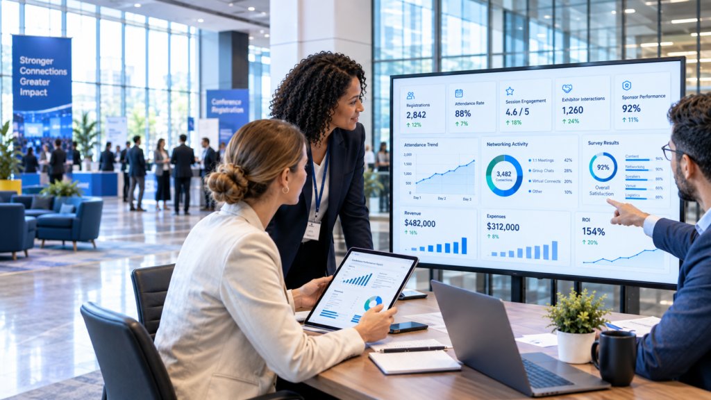 What to Put in Your Post-Conference Board Report (and the Data That Proves ROI)