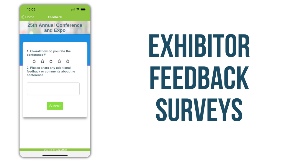 Exhibitor Feedback Surveys