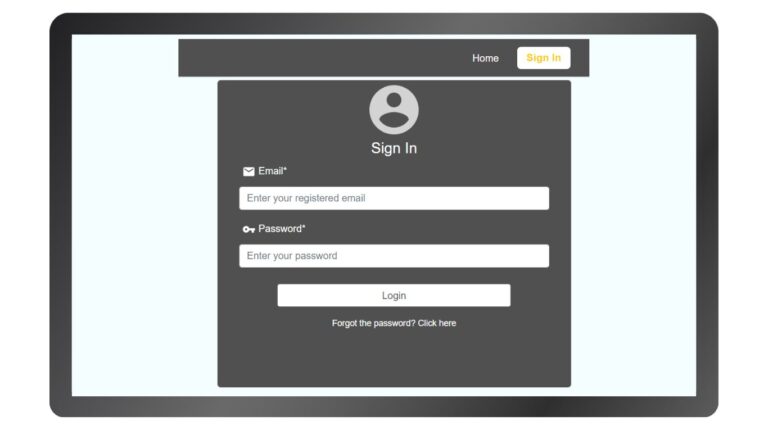 Speakers login and create their profile