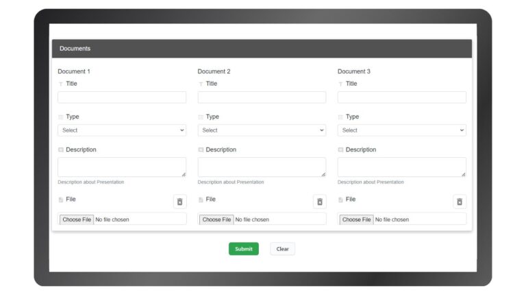 Effortlessly upload speaker agreements and sessions presentations