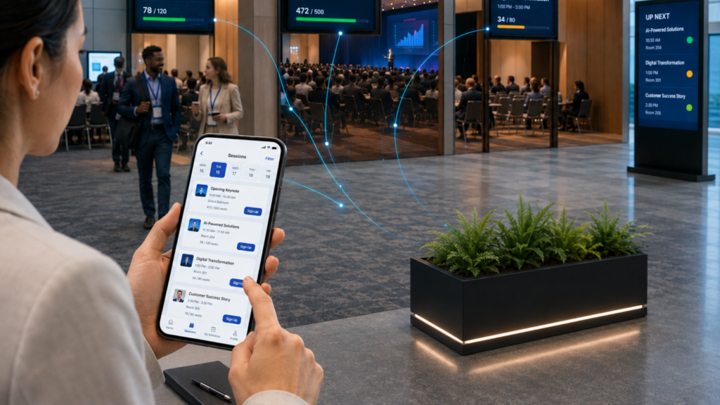 Session Sign-Ups: How Event Planners Can Turn Attendee Choices Into Smarter Capacity Planning